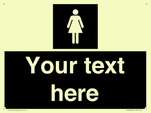 Custom information: black panel female